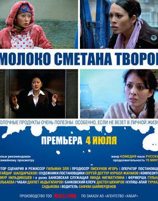 Молоко Сметана Творог