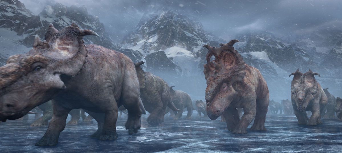 Кадр 3 из фильма Прогулки с динозаврами 3D
